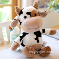 Lindos juguetes de peluche de vaca de peluche